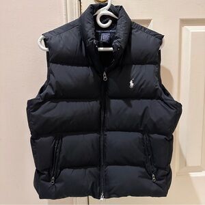 Polo Ralph Lauren Sport black puffer vest women’s size L